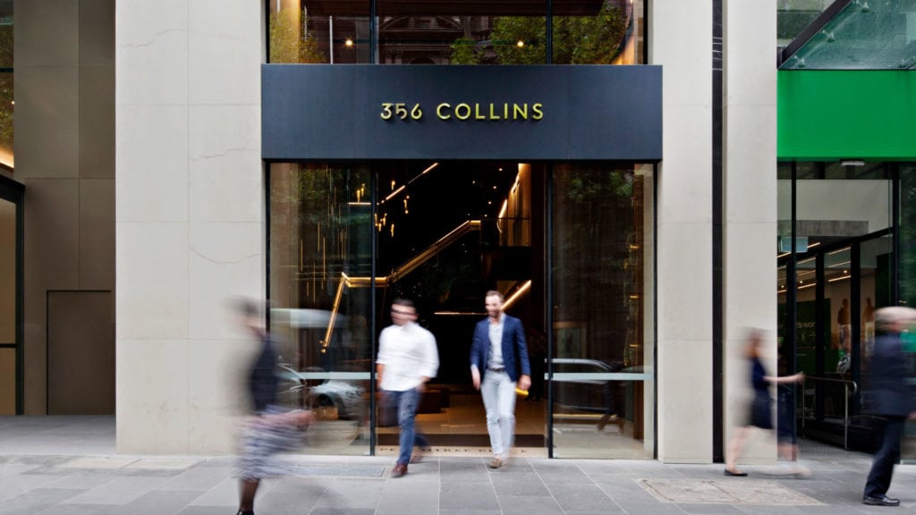 356 Collins St Building Upgrade