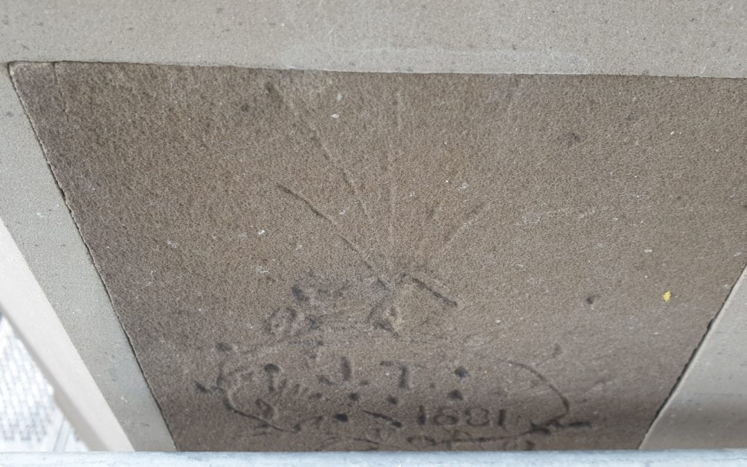 Discovery of 138 year old inscription during Wesley Church restoration.