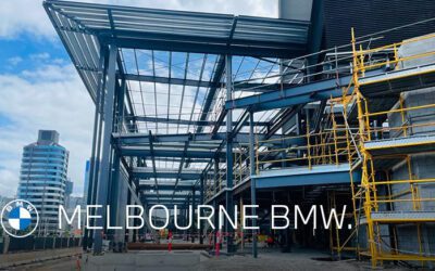 The new home of Melbourne BMW – Taking Shape.